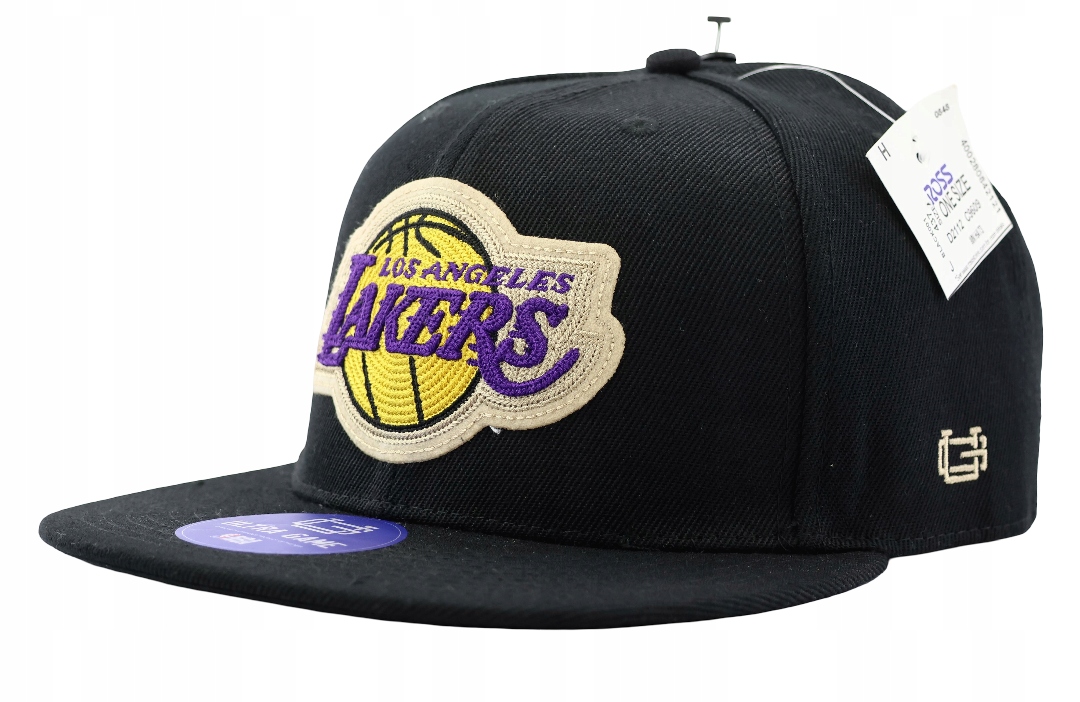 Čepice s kšiltem Los Angeles Lakers Nba Licencovaná 55-61 cm výšivka Snapback