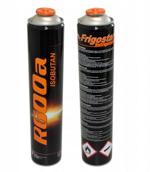 

2X Czynnik chłodniczy gaz R600A izobutan 1500ml