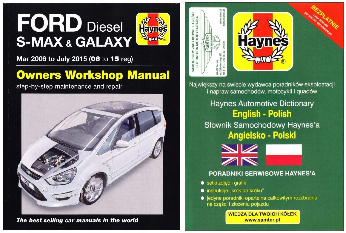 Ford Galaxy S-Max diesel (2006-2015) instrukcja napraw Haynes