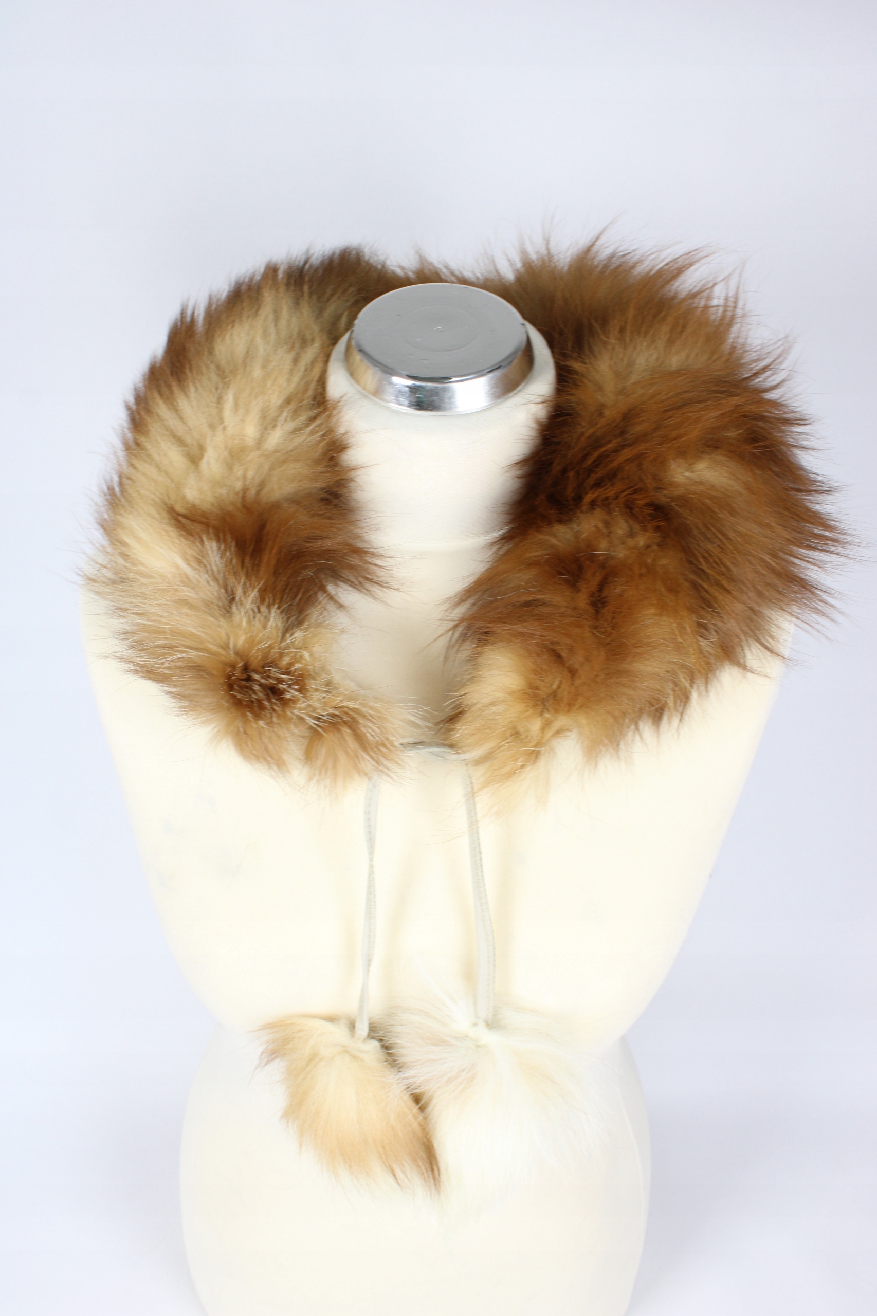 Kołnierz z lisa puszysty 100%NATURALNY