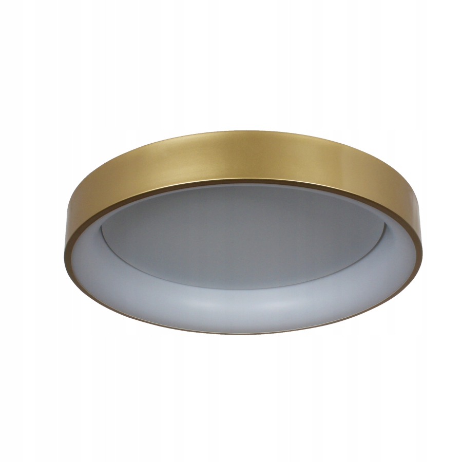 Plafon Georgia w nowoczesnych złotych kolorach Led Cct Light Prestige