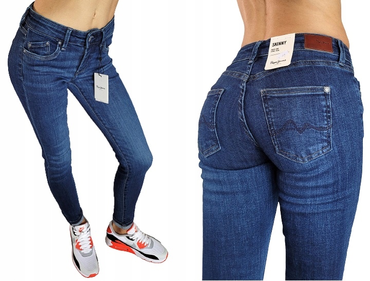

Pepe Jeans Pixie Skinny W26 L30 Xs 34 _ Nowość