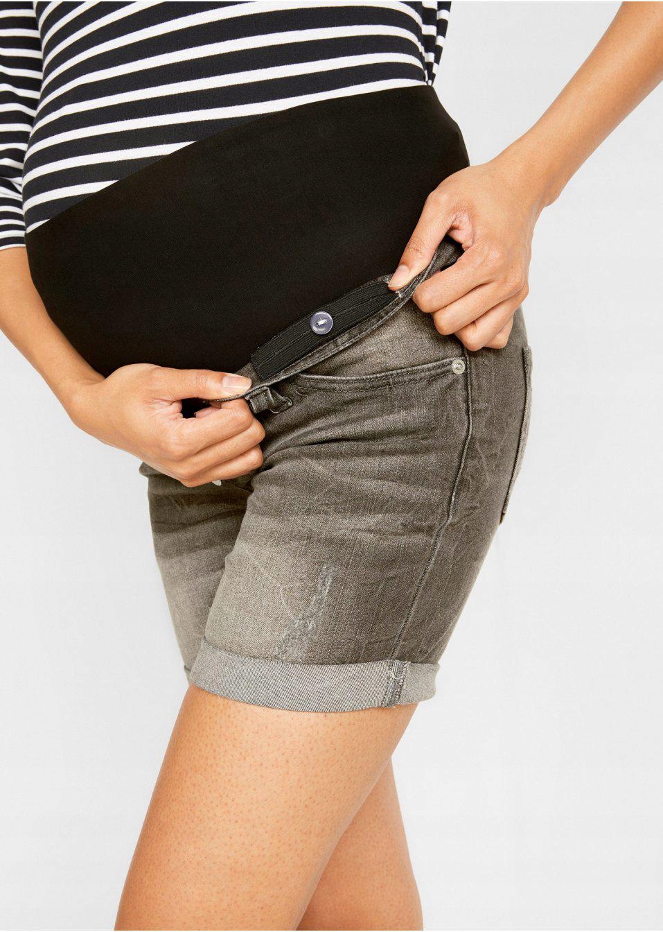 38 Bonprix _NQI SZORTY CIĄŻOWE MINI Rozmiar 38
