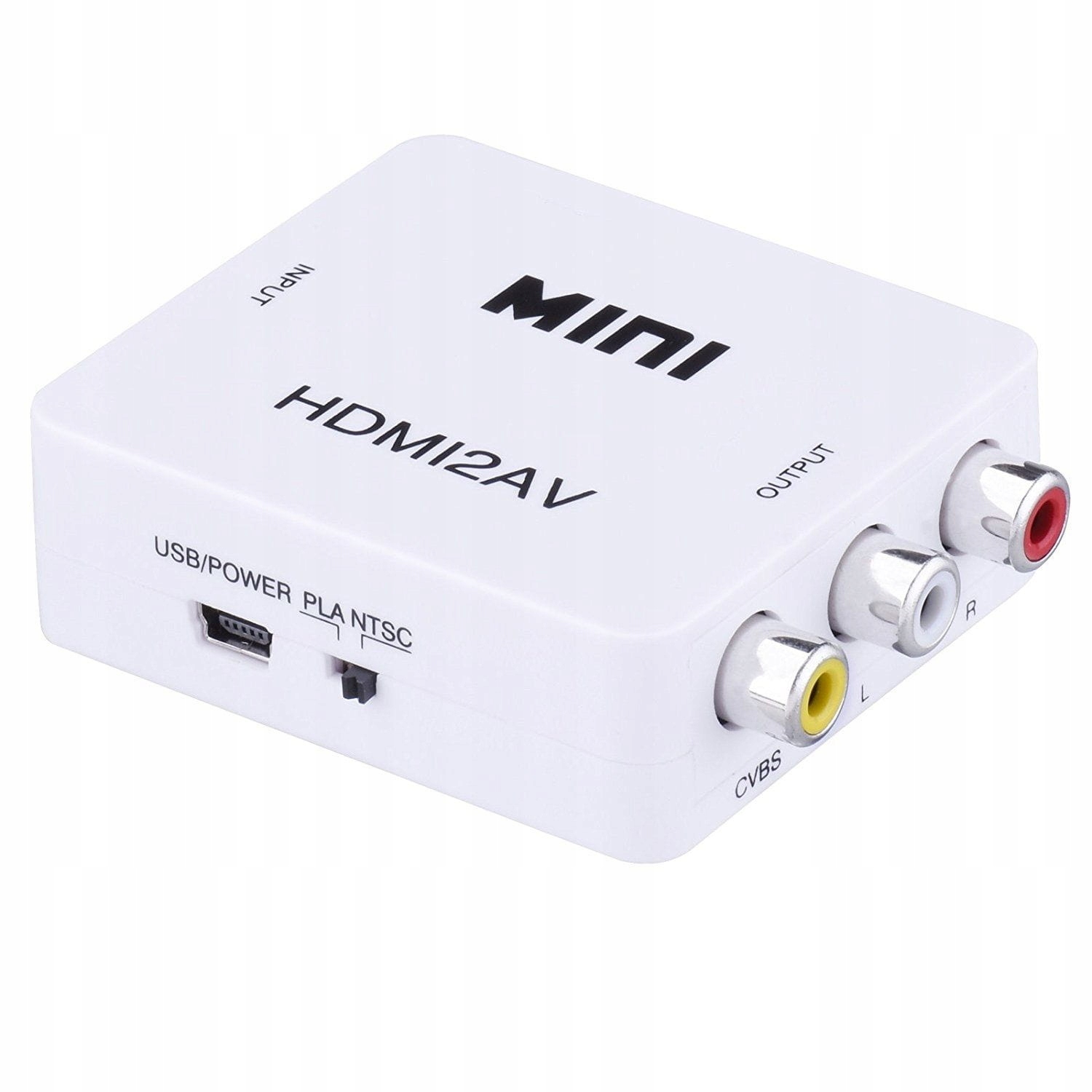 

Konwerter audio wideo Hdmi - Av 3x Chinch Cvbs L/p