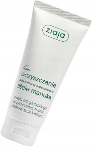 ZIAJA PASTA PRZECIW ZASKÓRNIKOM LIŚCIE MANUKA 75ML