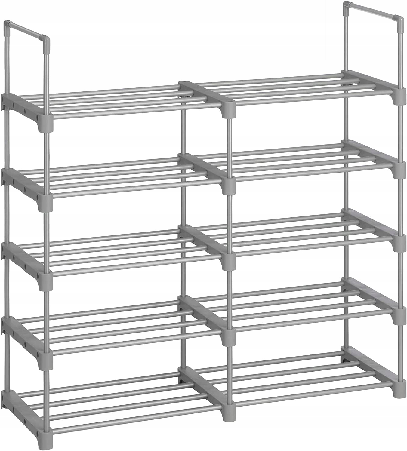 Botník modulární šedý do předsíně 174cm