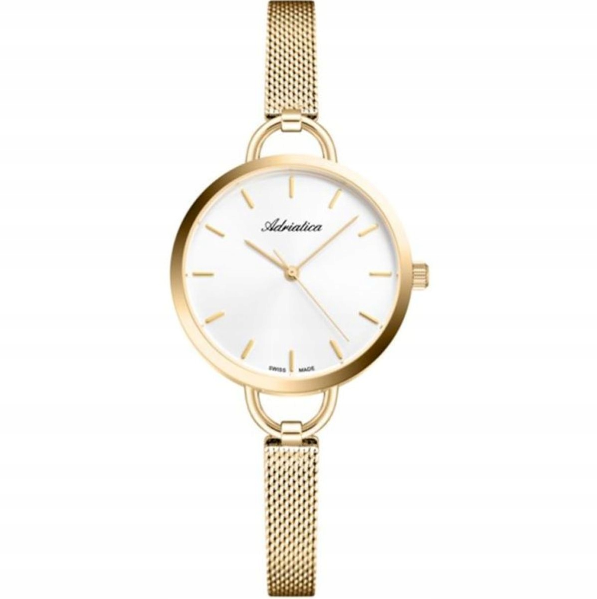 Švýcarské dámské hodinky Adriatica na náramku A3794.1113Q