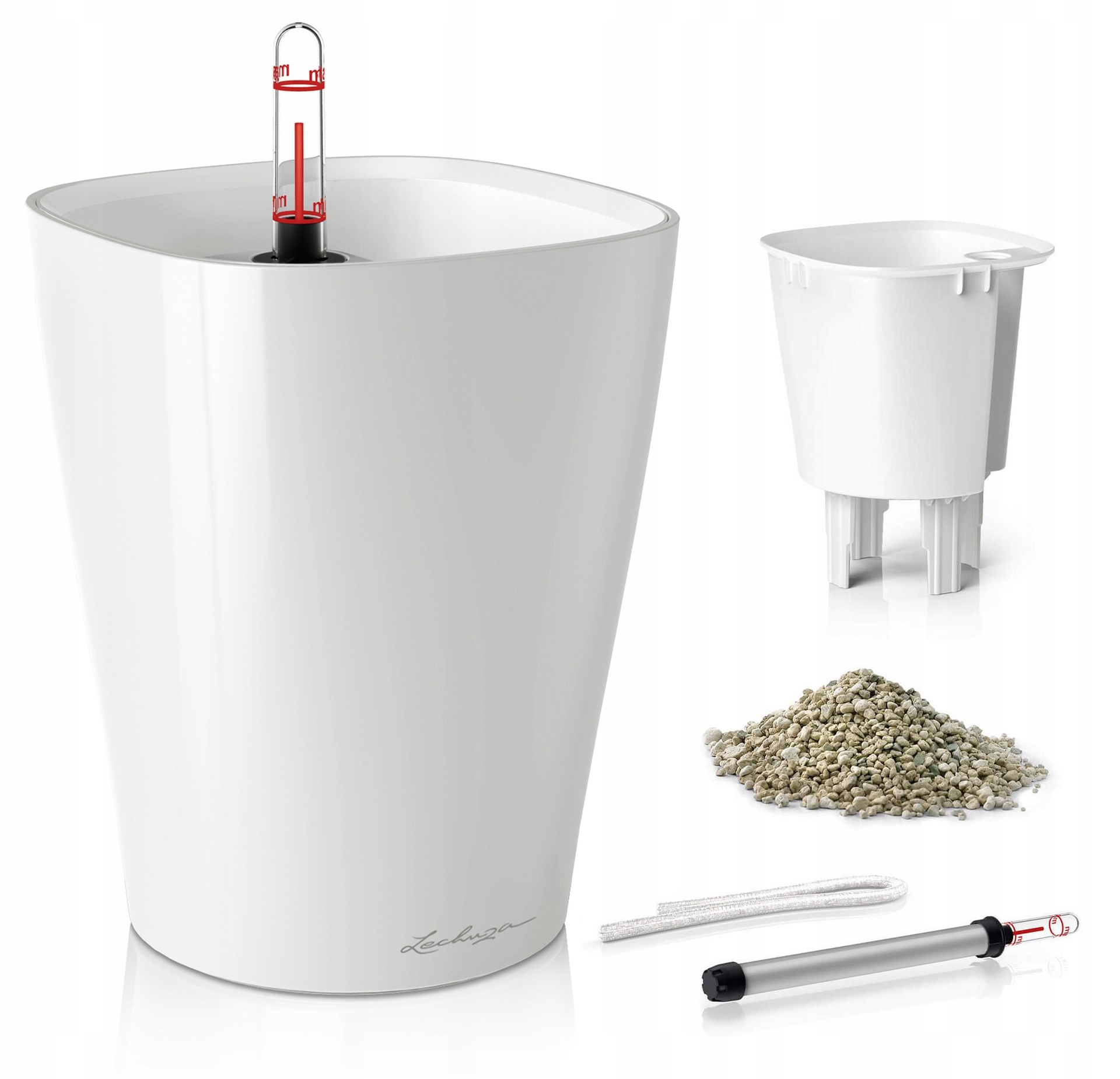 

Donica Lechuza Deltini Biały