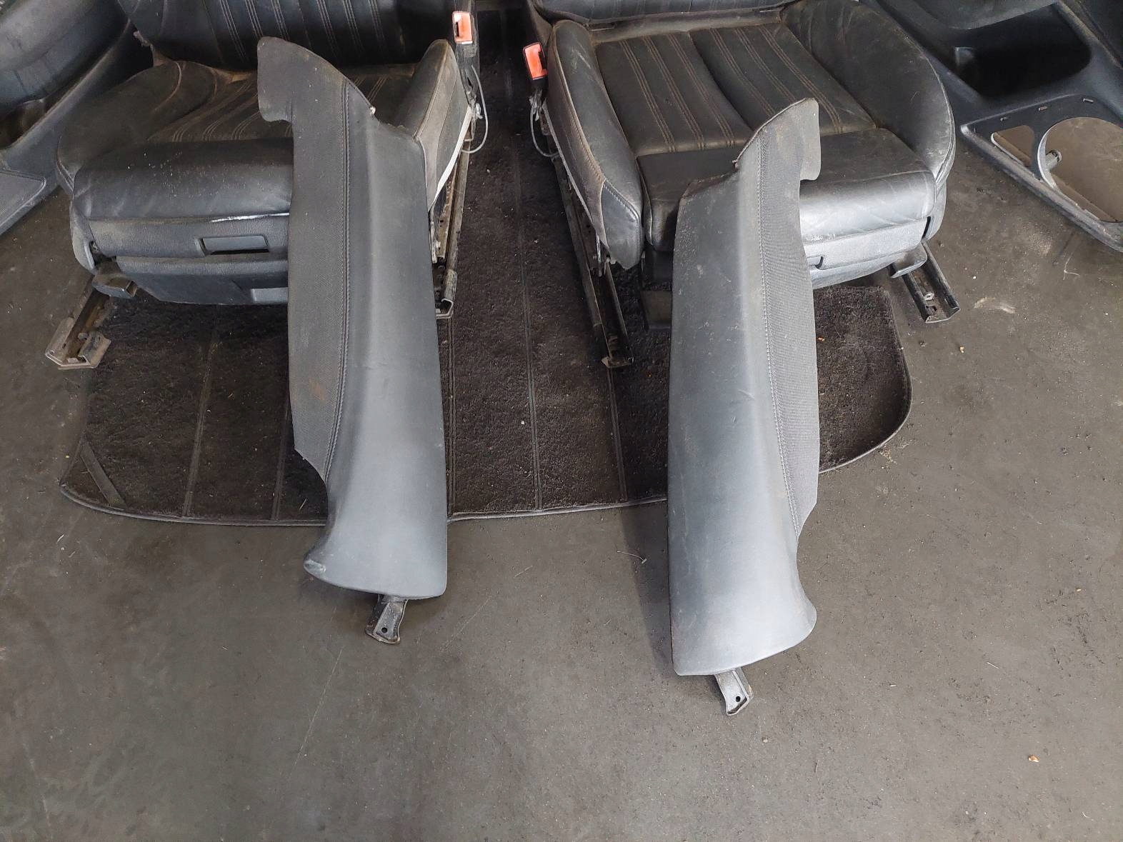 seats KOMPLET front seat rear part side + armrest AUDI A6 C7 sedan UK