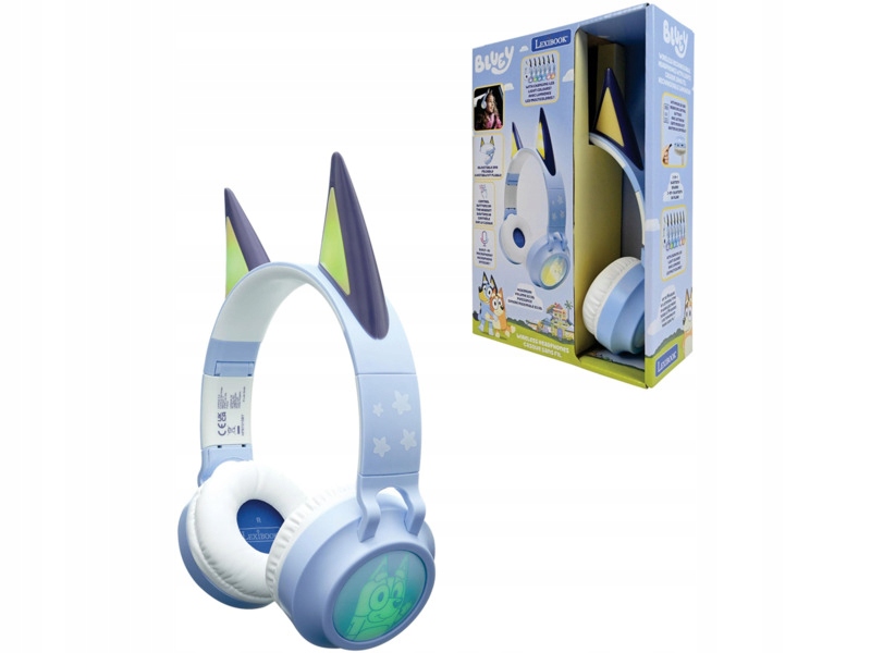 Zabawka słuchawki nauszne Lexibook Bluey HPBT015BY