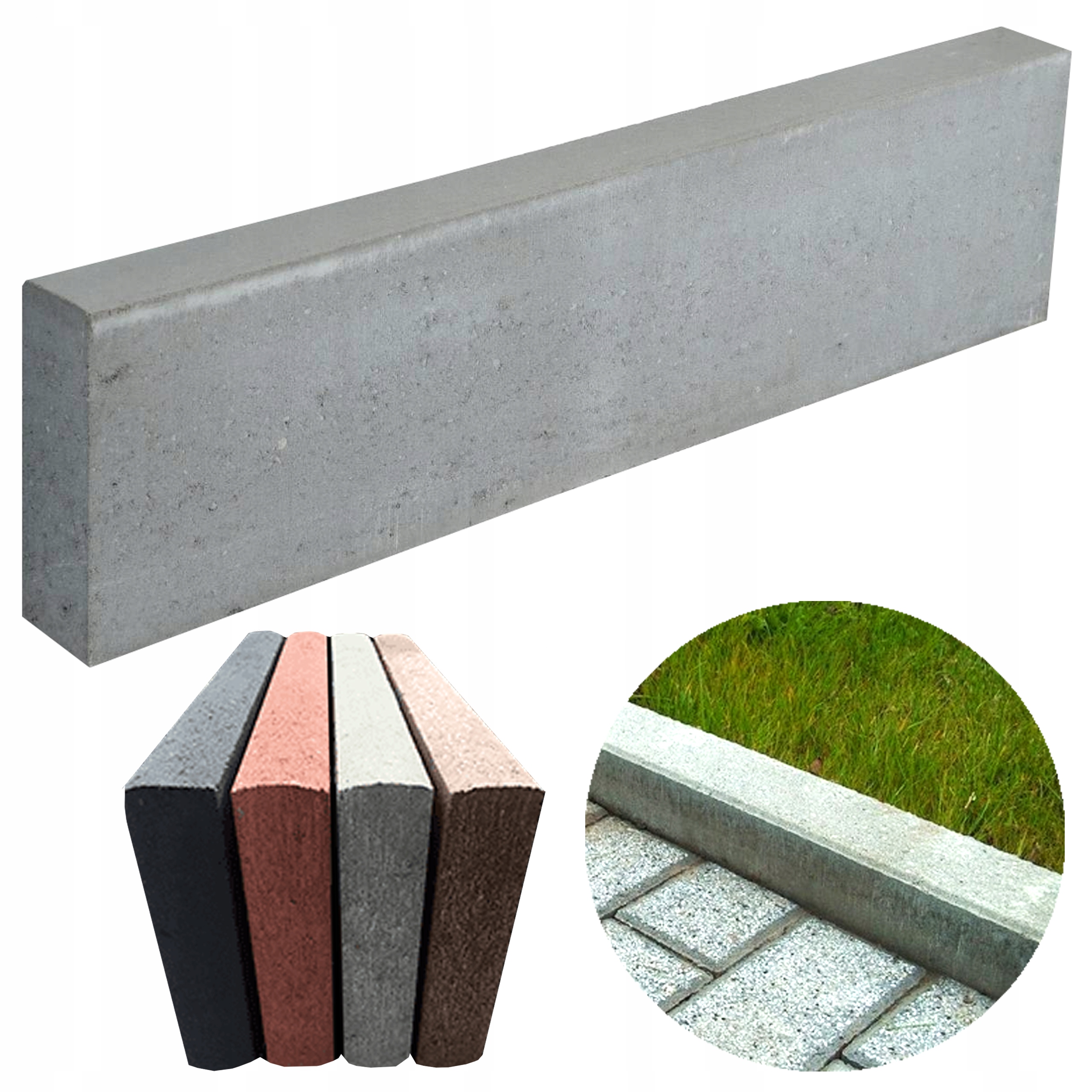 

Krawężnik Betonowy Obrzeże 44 Sztuki