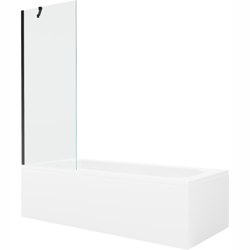 Mexen Vega obdélníková vana 160 x 70 cm s zástěna