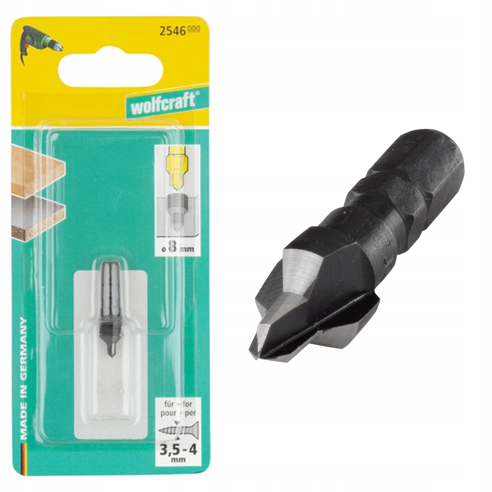 WOLFCRAFT POGŁĘBIACZ 5 - 12 MM WF2548000