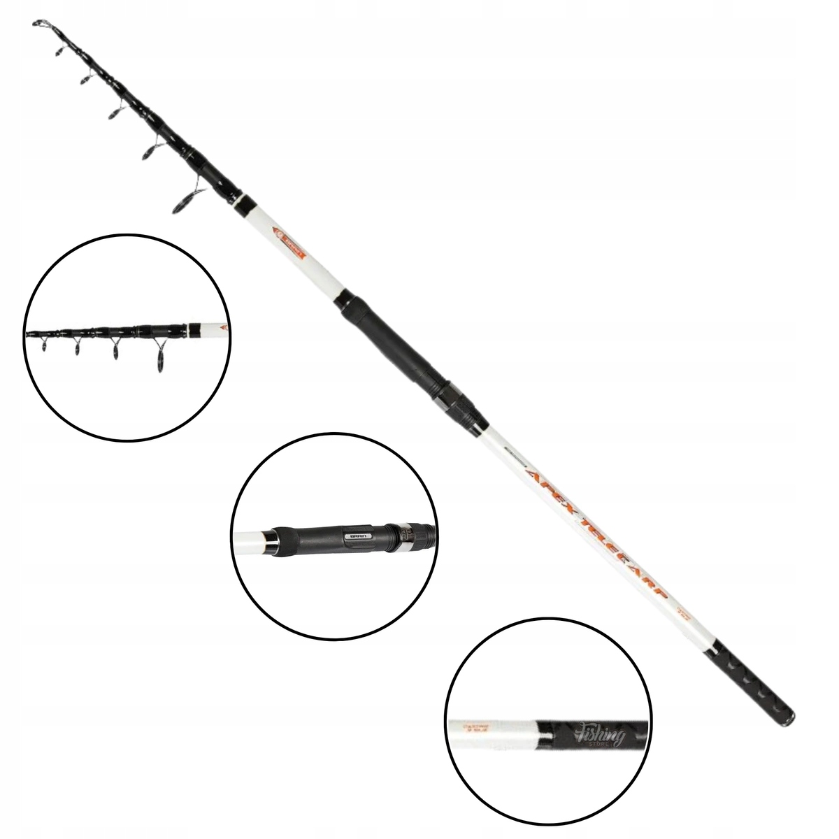 Wędka Brain Apex Tele Carp 3.90m 3.5lbs Gratis!!