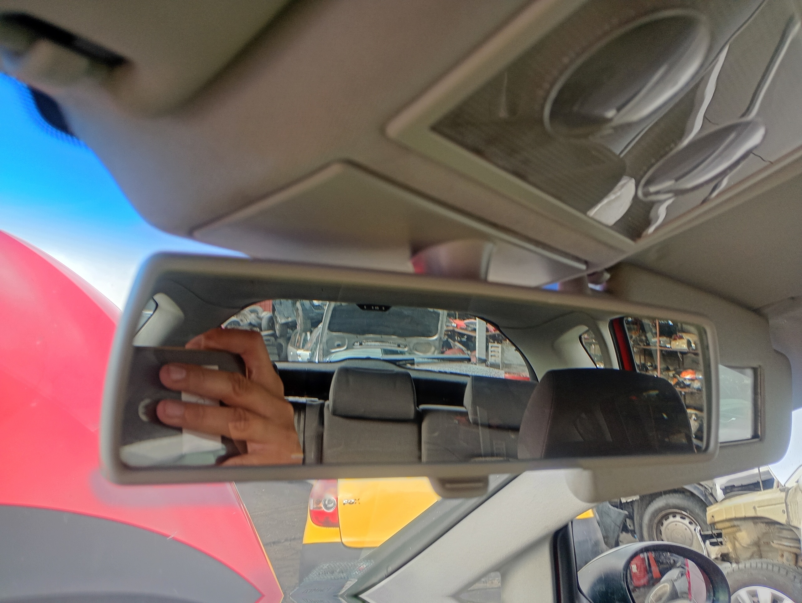 rear-view mirror inner Seat Toledo 3 III 04-09