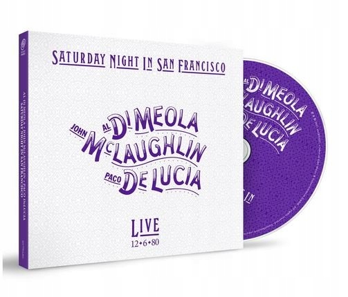 Meola/Mclaughlin/Lucia Saturday Night In San Francisco (CD)