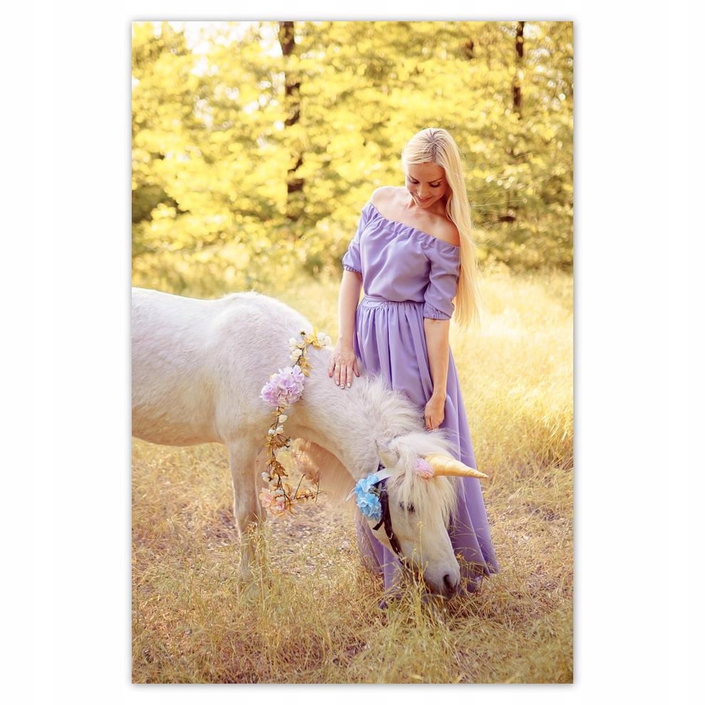 

Plakat 40x60 Jednorożec Magia Magiczny