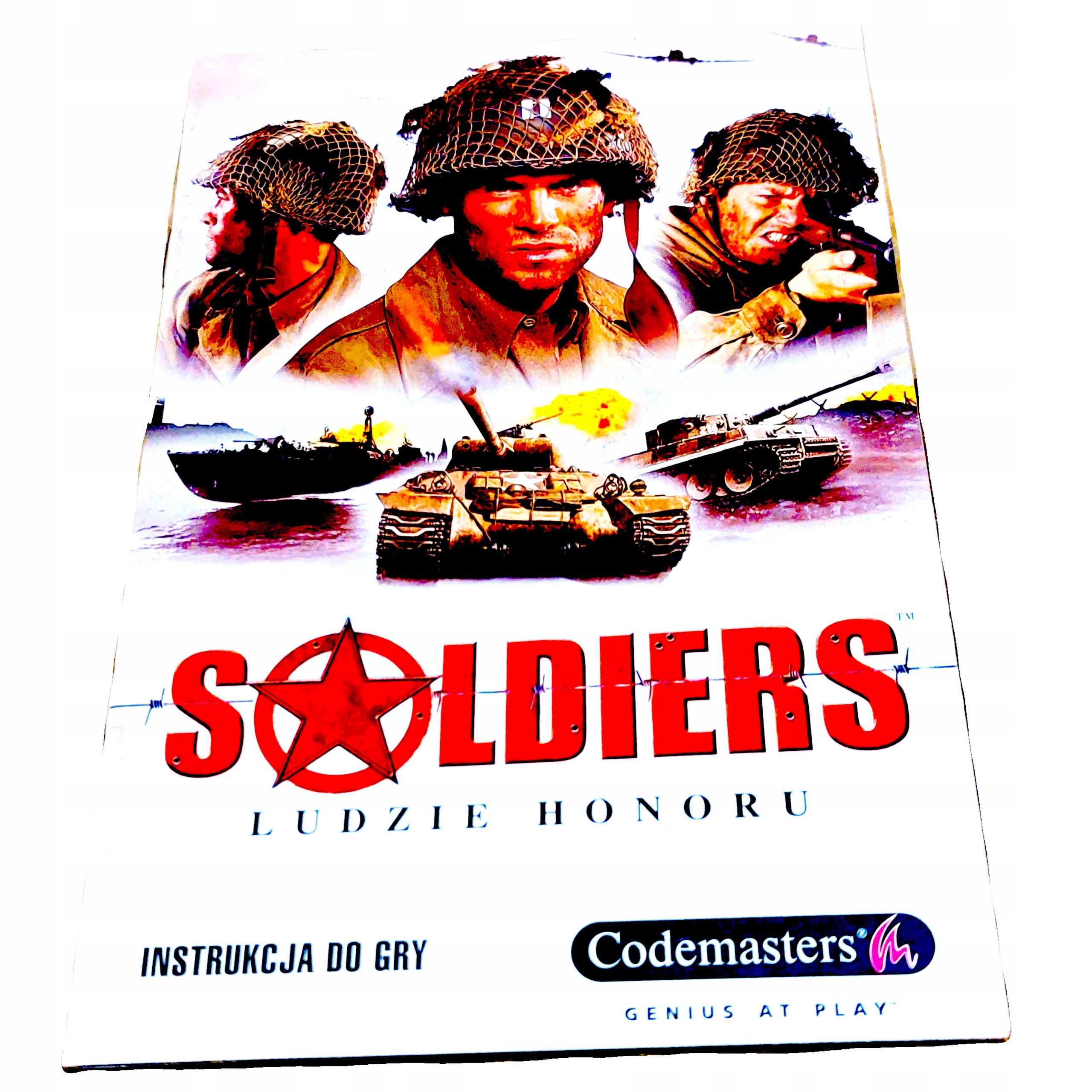 SOLDIERS LUDZIE HONORU KSIĄŻECZKA Z GRY