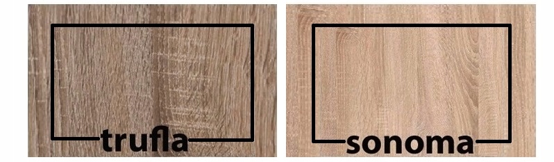 meble witryna wysoka słupek szyba salonu Dallas 16 Wysokość mebla 192 cm