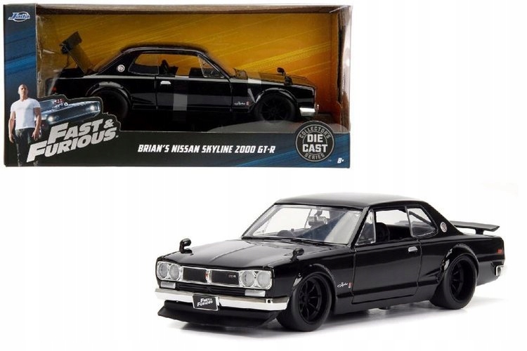 

Jada 1971 Nissan Skyline Szybcy i Wściekli 1:24
