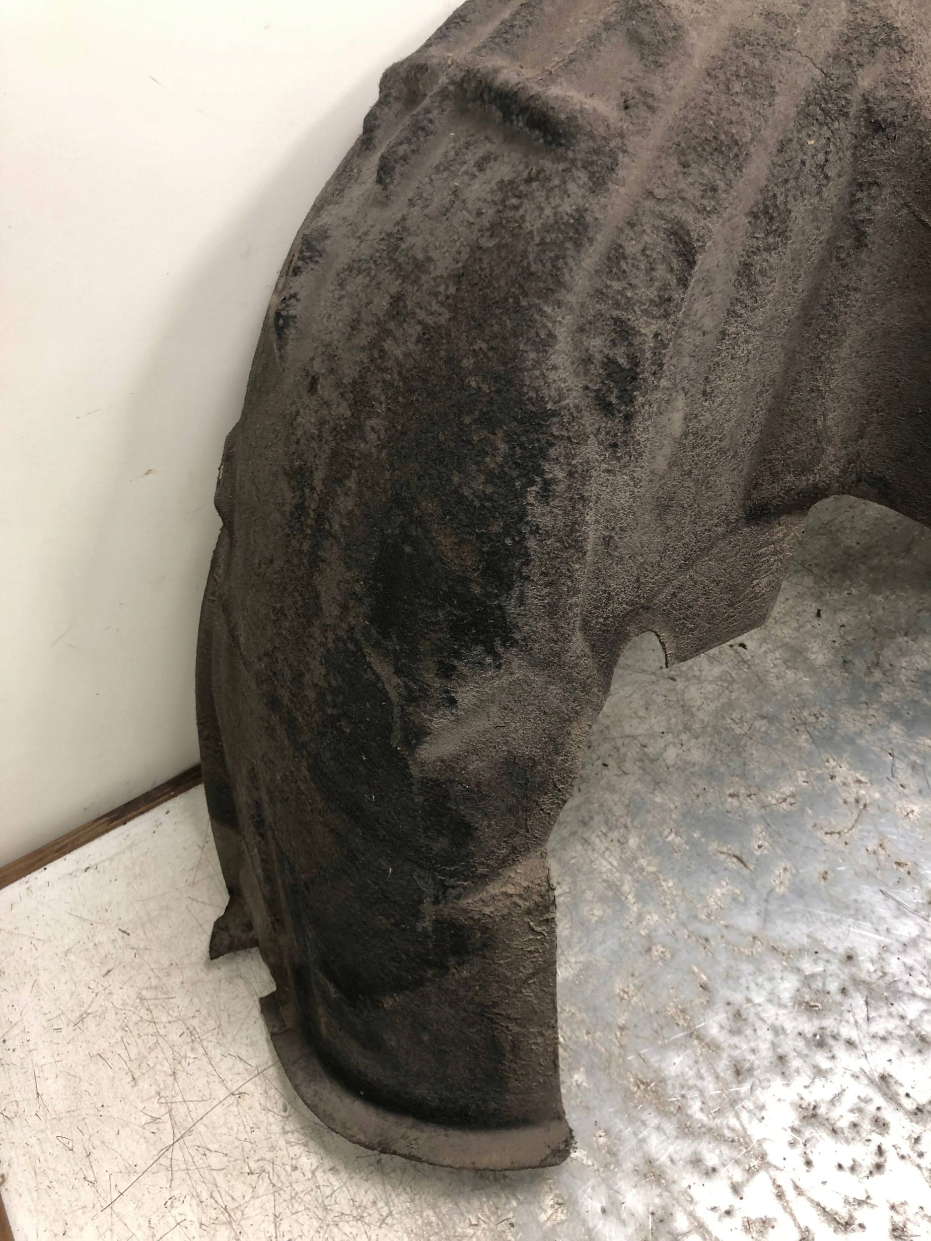 mudguard right rear part AUDI A4 B8 LIFT sedan