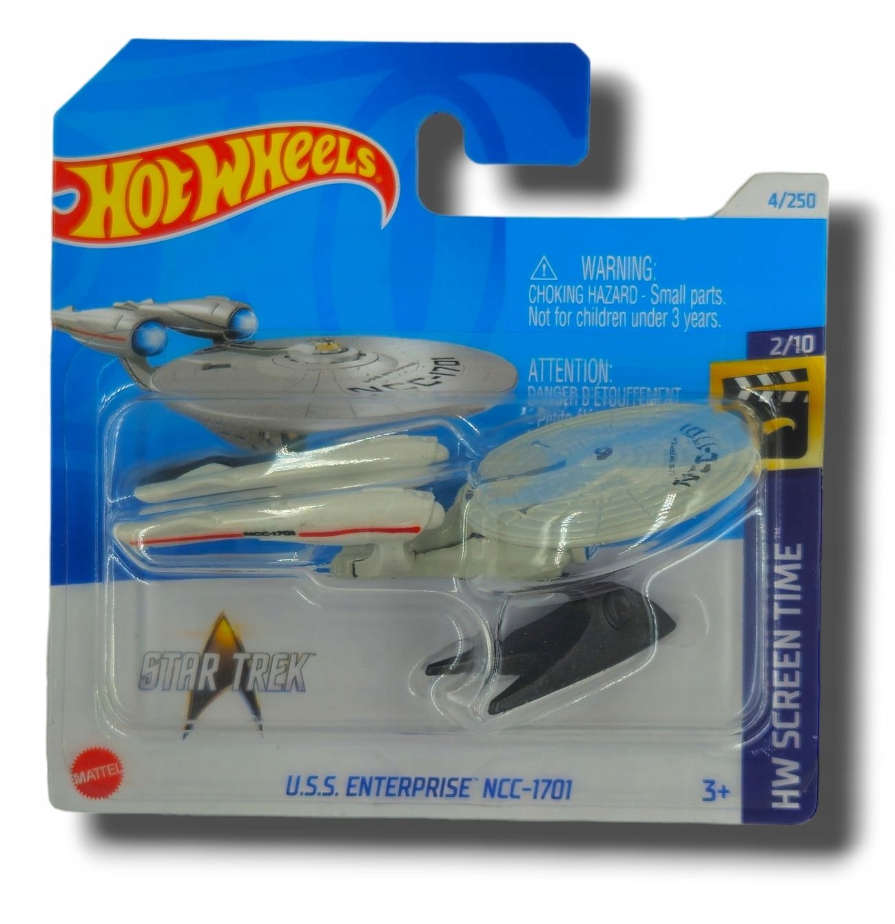 HOT WHEELS U.S.S. ENTERPRISE NCC-1701 HTB32 STAR TREK