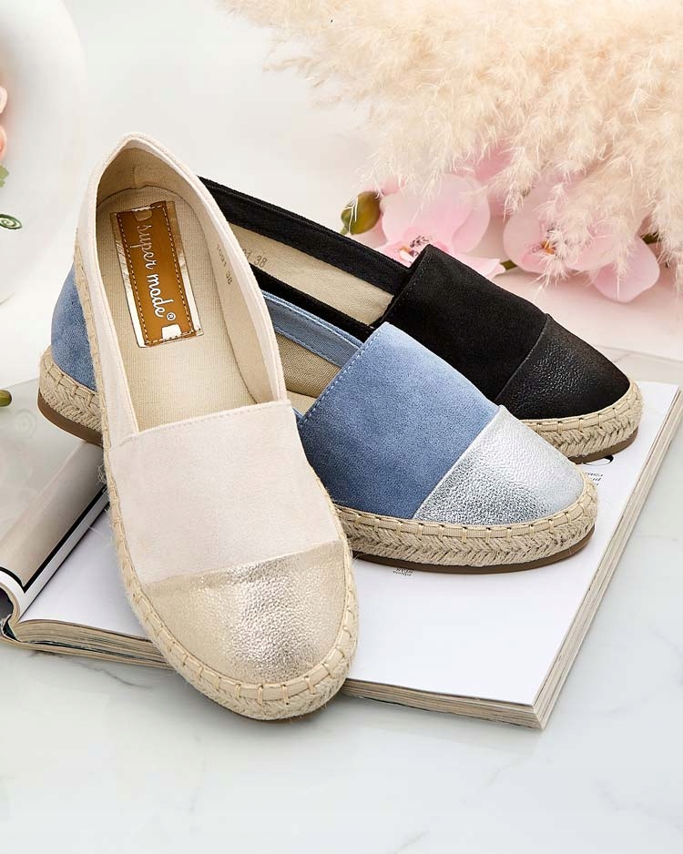 BEŻOWE ESPADRYLE DAMSKIE DAFALLE 38 Kod producenta 1091