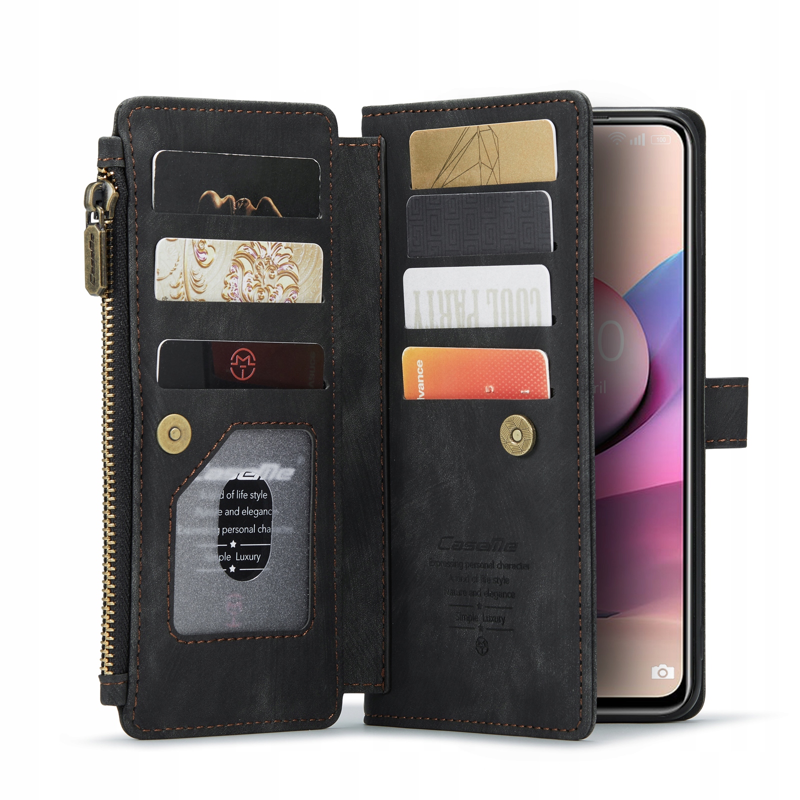 Etui skórzane do Xiaomi Redmi Note10 4G / Note10S Marka Case