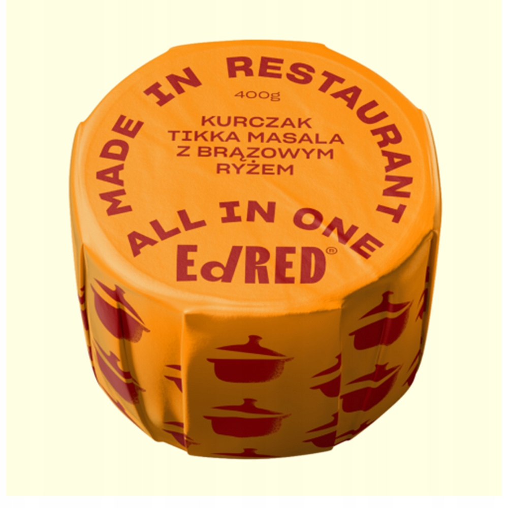 Levně 2x Kuřecí masala s hnědou rýží, EdRed 400 g
