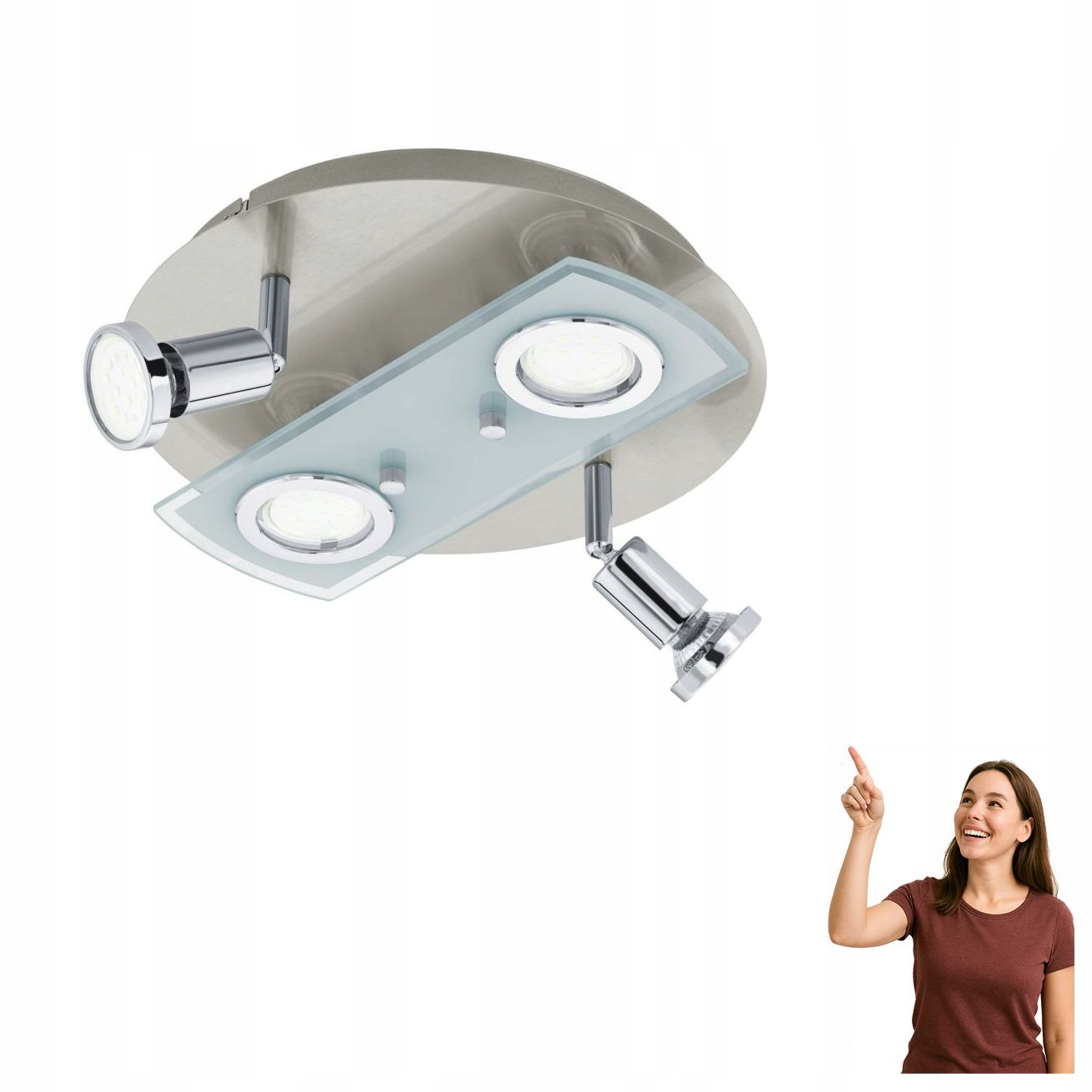 Stropná a nástenná lampa Pawedo 1 32001 Eglo