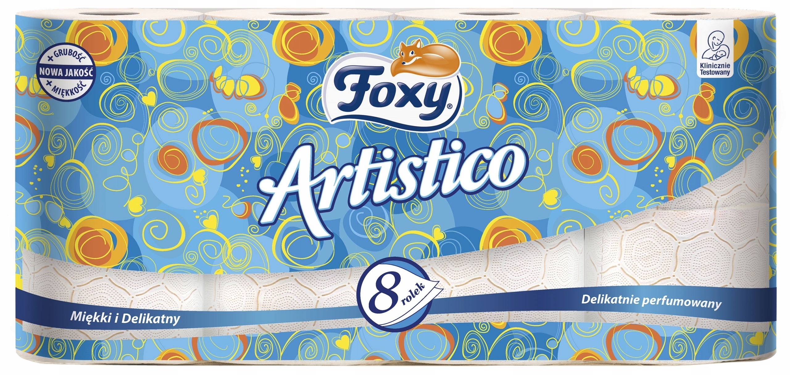FOXY ARTISTICO ТУАЛЕТНАЯ БУМАГА ПЕРСИК'56