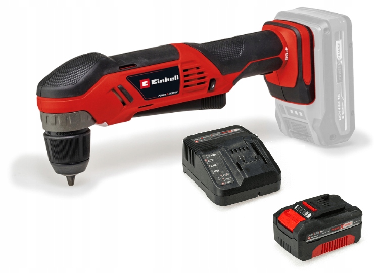 Akumulátorový Úhlový Šroubovák Te-ad 18Li Set 4,0AH Akumulátor