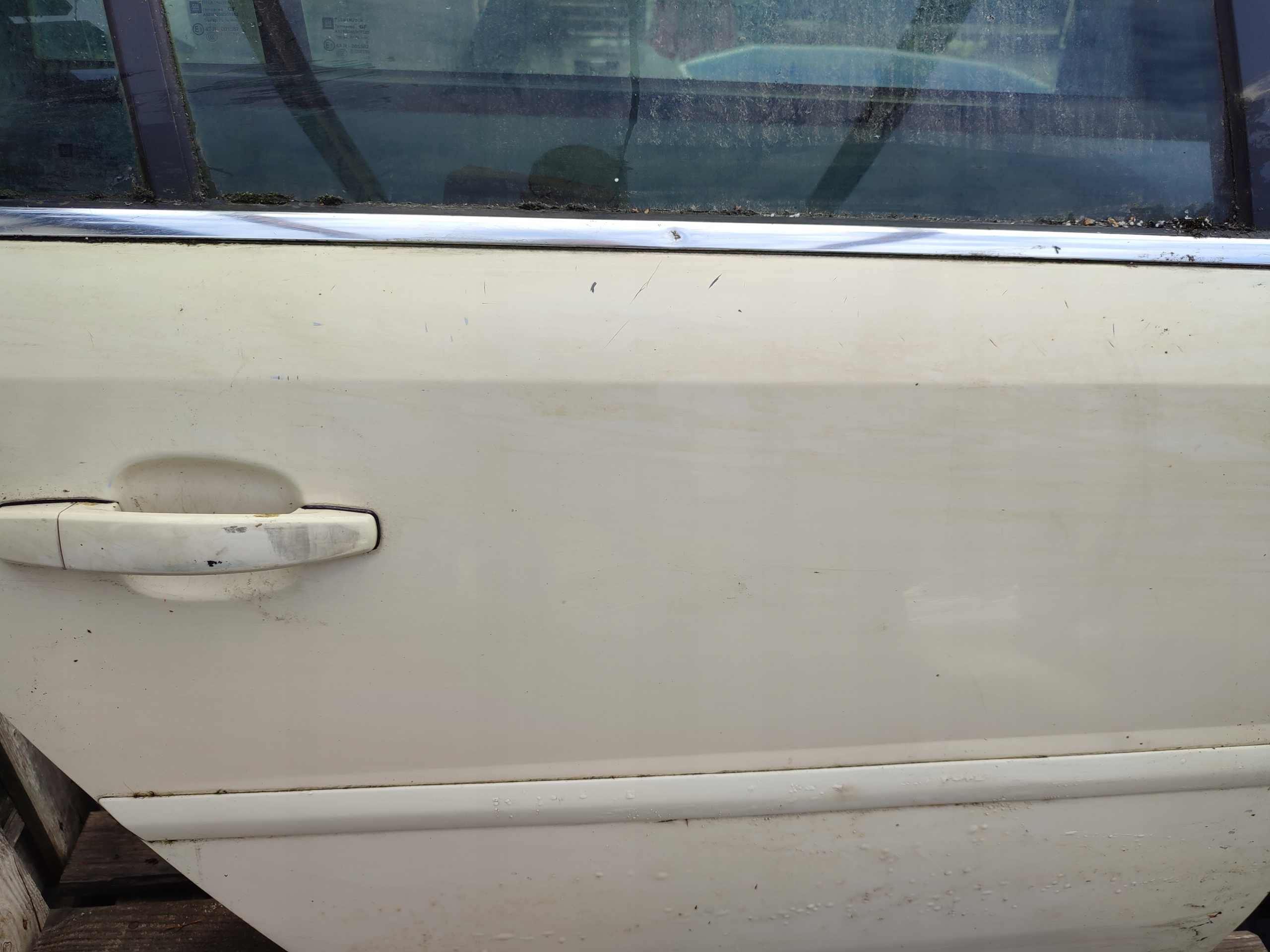 Tür rechts heck OPEL VECTRA C Y611 KOMBI