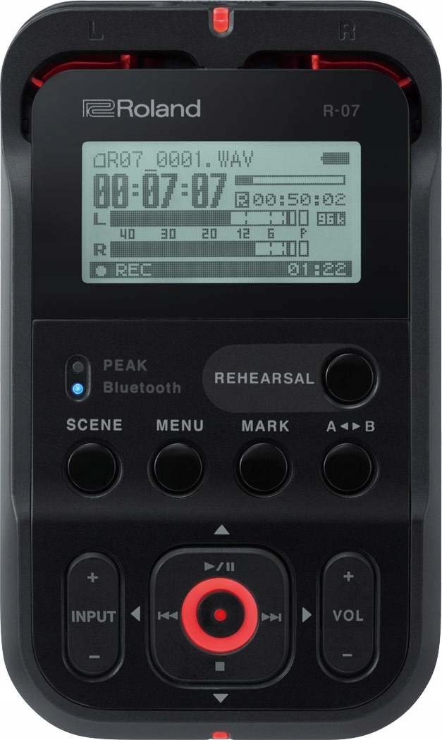 Digitální audio záznamník Roland R-07