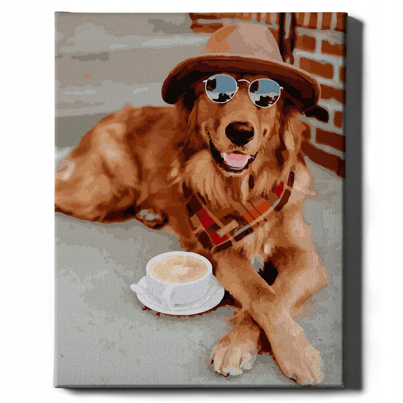 Malování Podle Čísel Pes Obrázky Pro Malování podle čísel S Rámečkem Oh Art