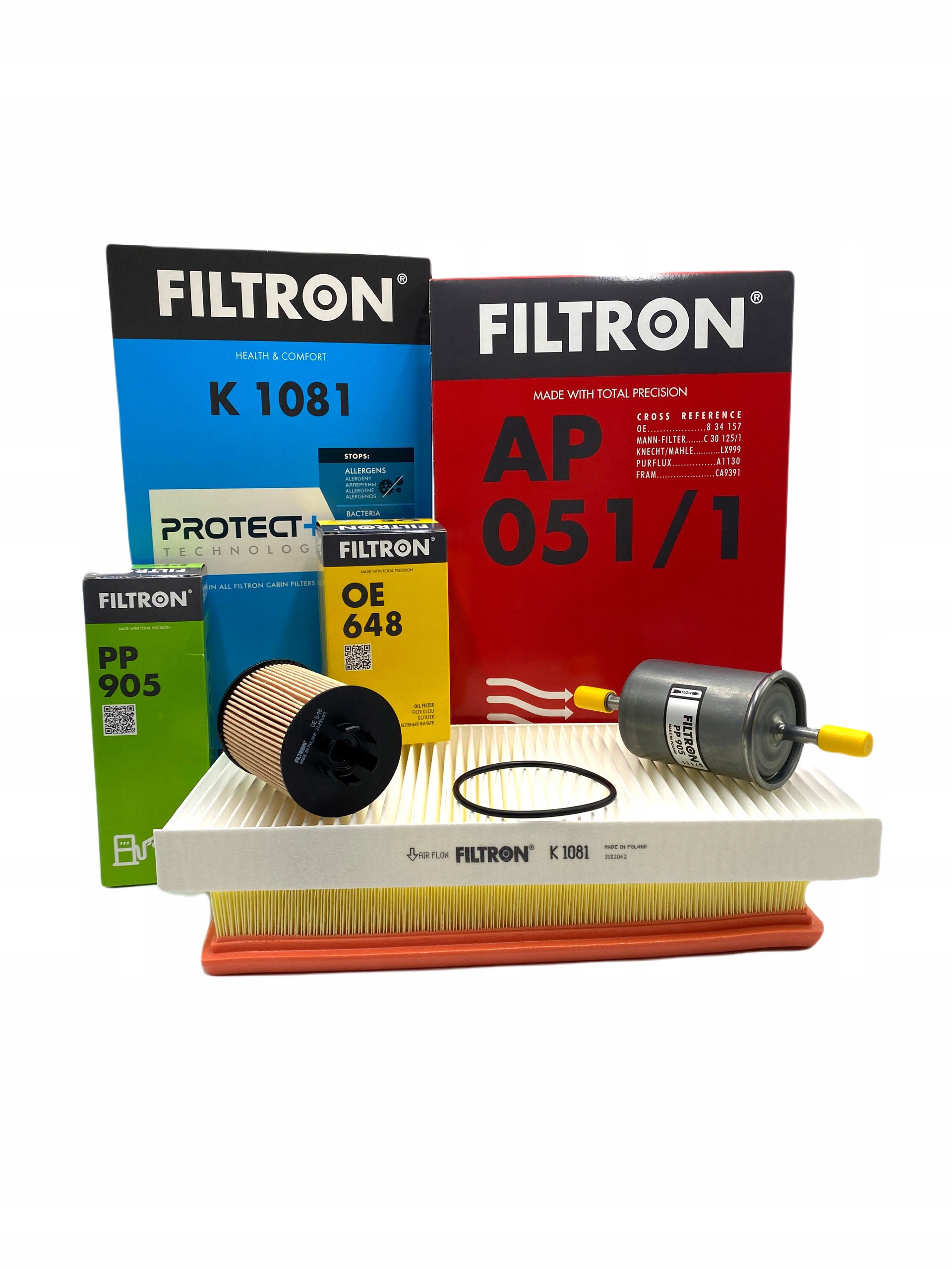 

Zestaw Filtrów Filtron Opel Corsa C Benzyna