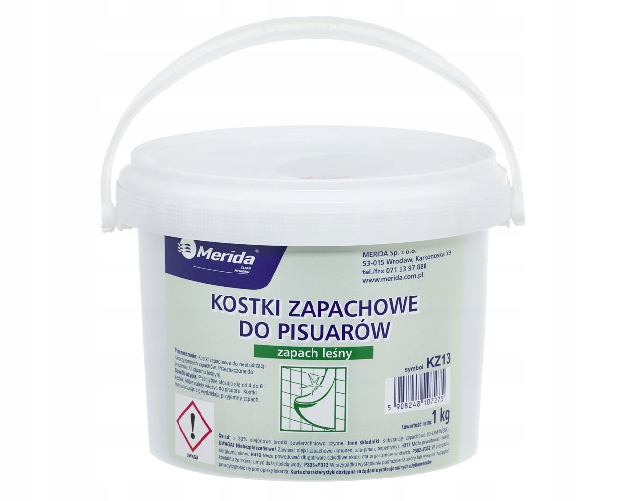 Levně Merida KZ13 Vonné kostky do pisoárů, balení 1kg (průměrně 35 ks),