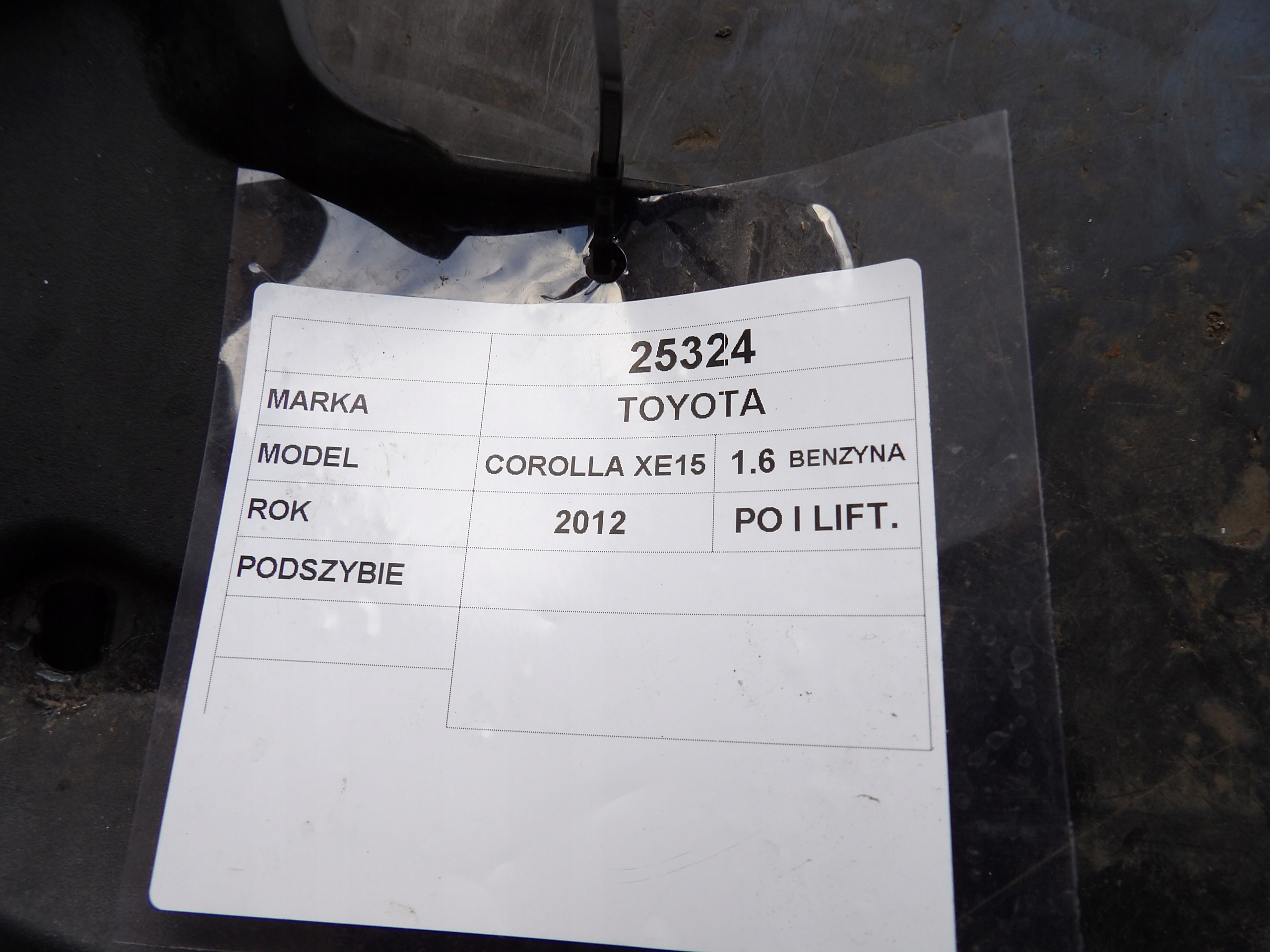 Toyota Corolla E15 torpedo 55783-02070