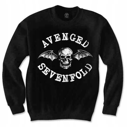 Unisex Mikina Avenged Sevenfold- 'Death Bat' černá