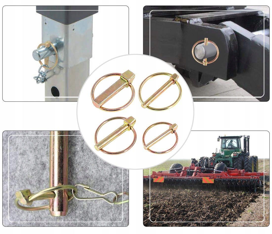 ZAWLECZKI Z PIERŚCIENIEM ZABEZPIECZANIA SZPILKI 50 Marka Falon-Tech