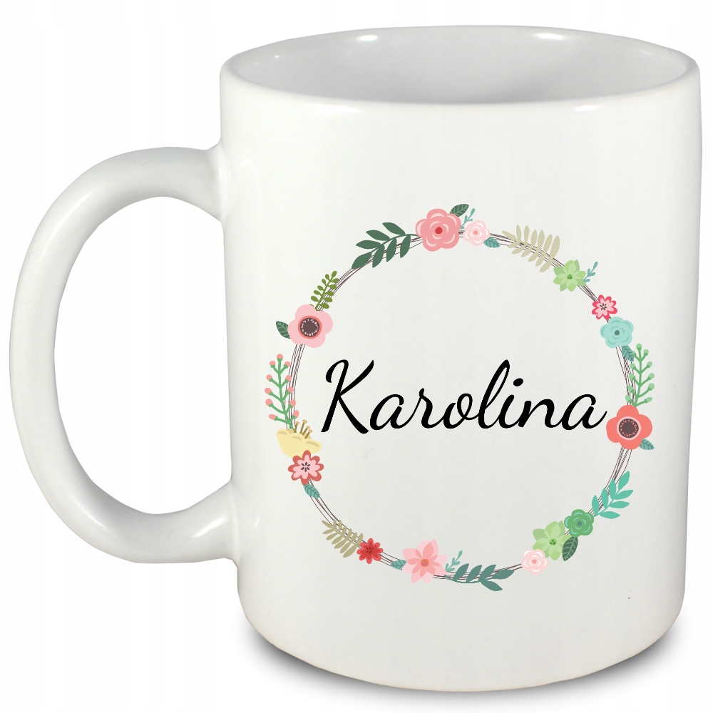 

kubek z imieniem Karolina, 3