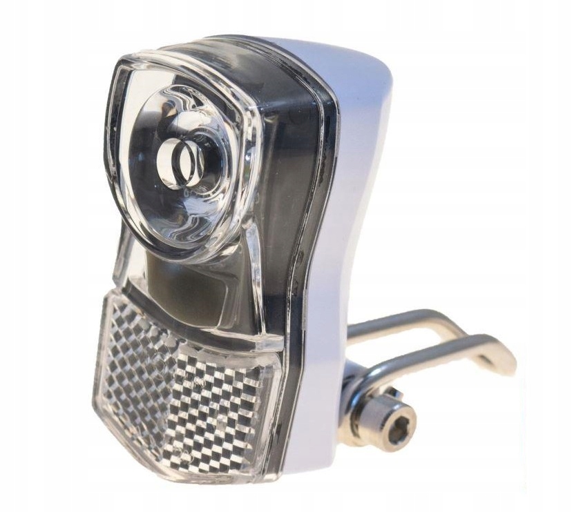 Lampka Rowerowa 2K Przód XC-210 White zasilanie 2xAAA 2 funkcyjna