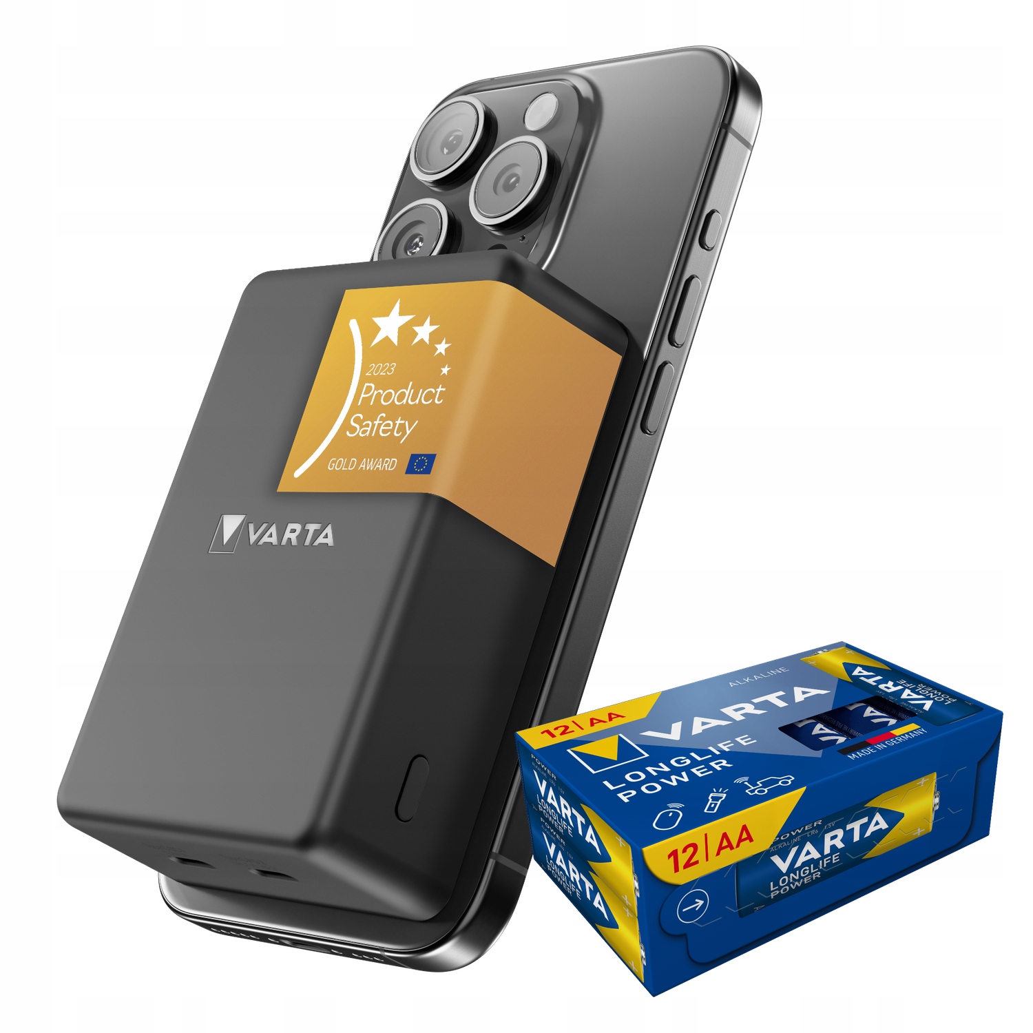 Varta Power Bank Mag Pro 10000mAh Baterie LL Power Aa 12szt