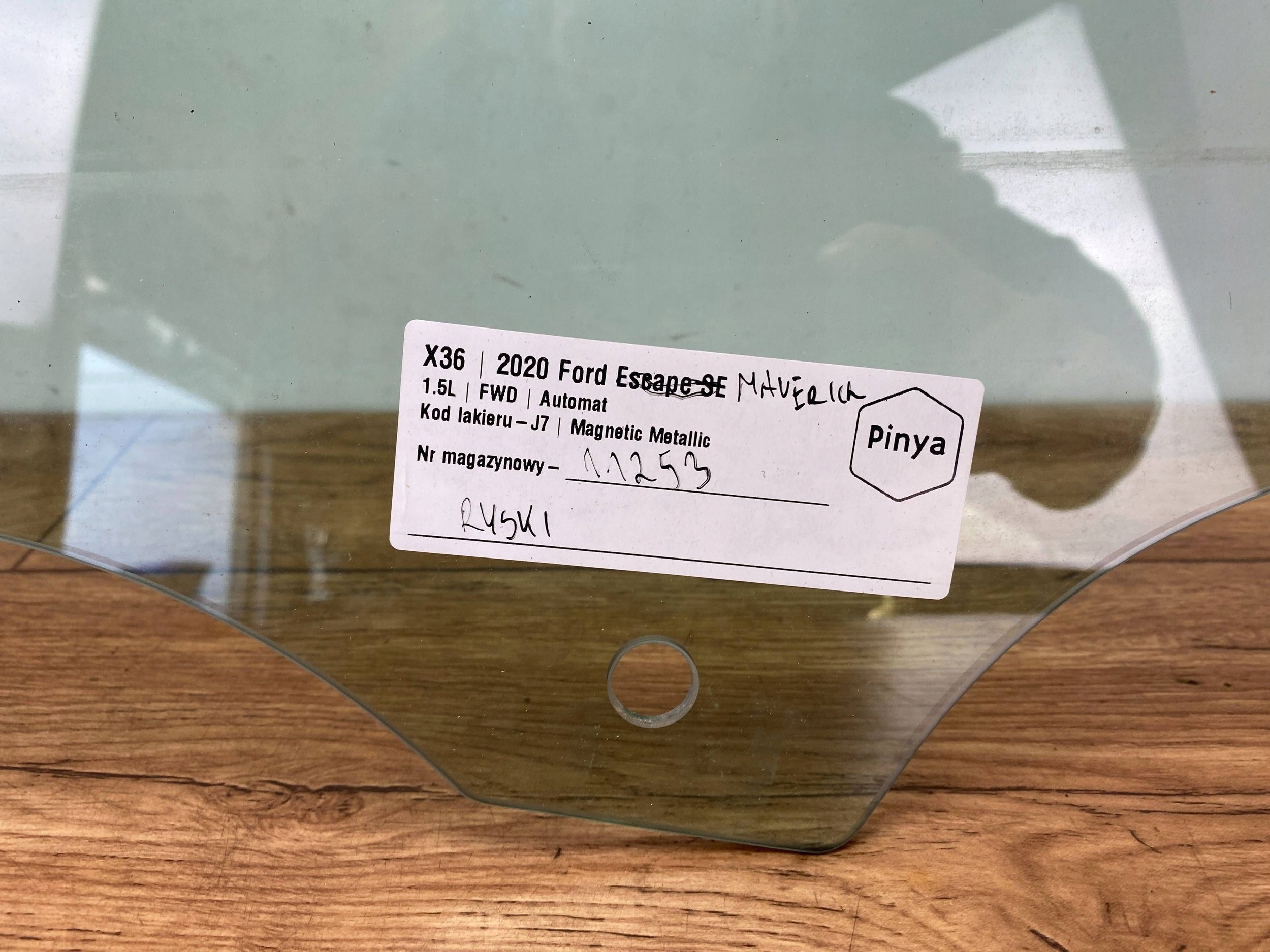 window door przednich left Ford Maverick 2021+