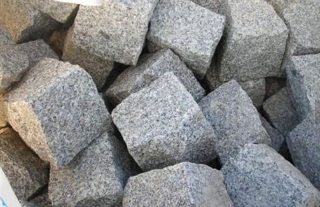 Kostka 15/17 cm Granitowa Brukowa Szara 1000KG Tona 90 Szt. Paleta