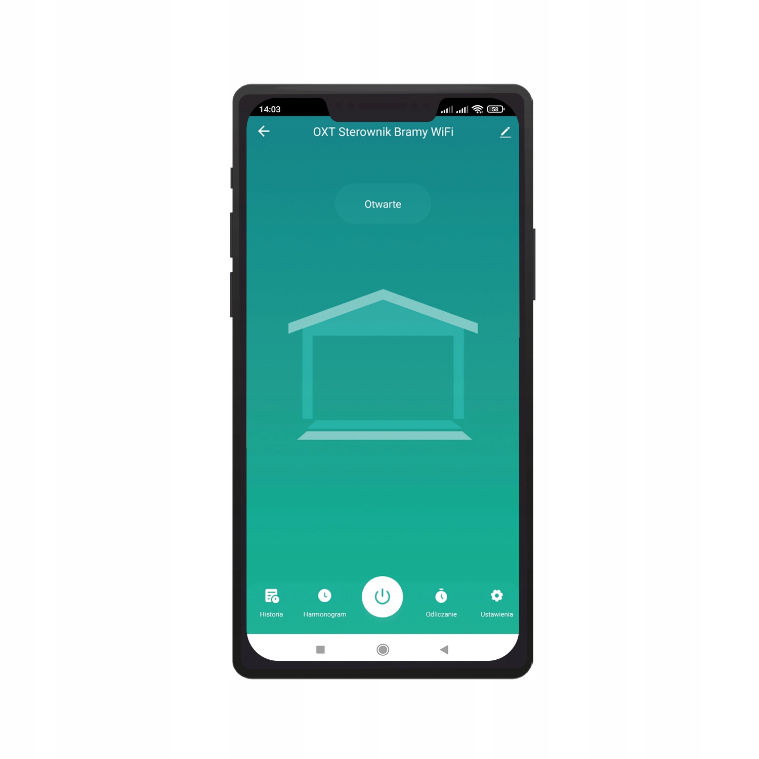Moduł OXT do bramy garażu bez sensora WiFi TUYA Komunikacja WiFi