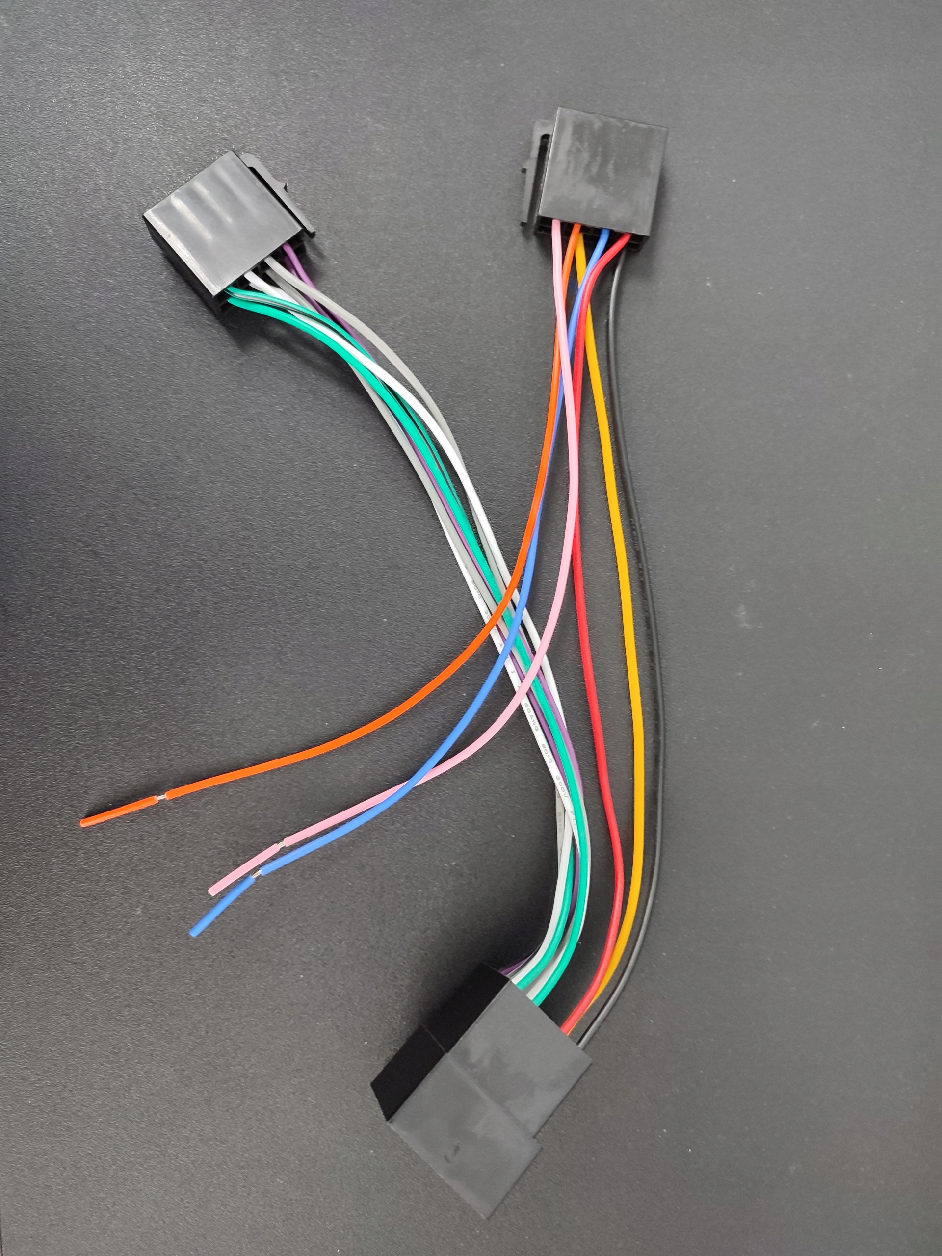 KOSTKA ISO PRZEJŚCIÓWKA DO RADIA 2DIN WIN CE WTYK