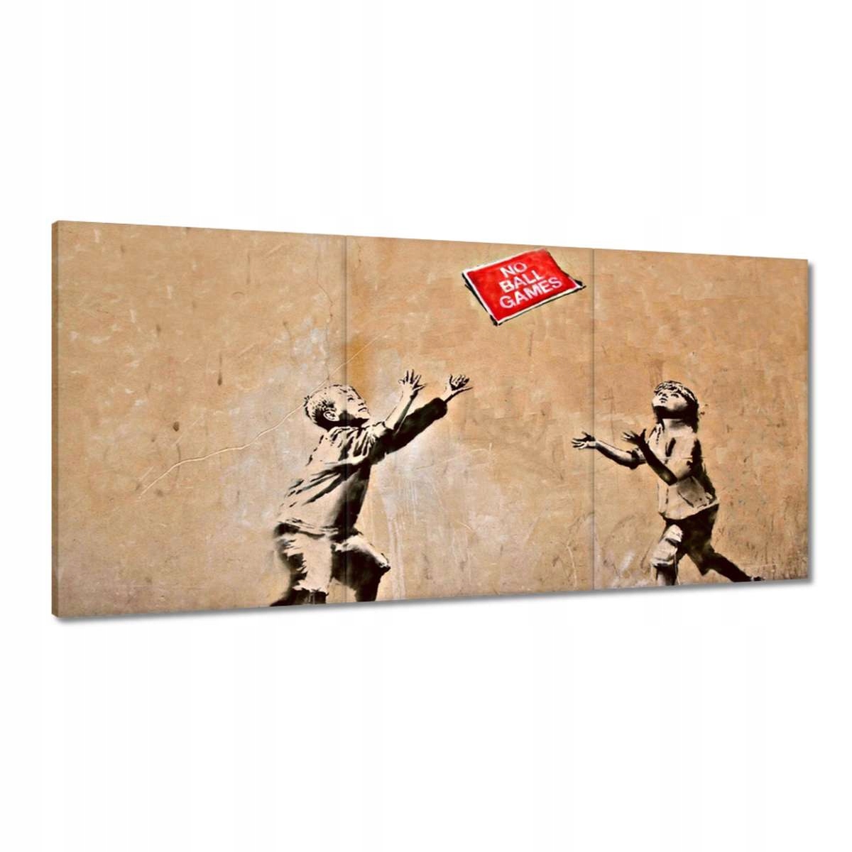 Obrazy 180x90 Banksy No Ball Games