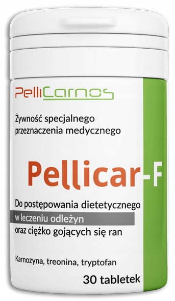 Pellicar- F 30 tbl Odleżyny Rany Oparzenia Radioterapia