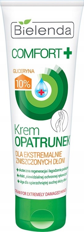 Bielenda Comfort + Krem-opatrunek do ekstremalnie zniszczonych dłoni 75ml
